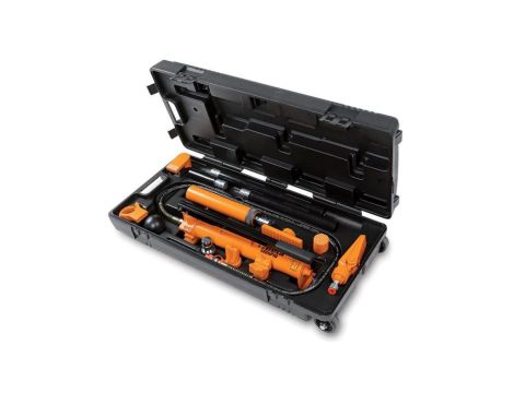 Zestaw pompy hydraulicznej ręcznej 10 t + akces. do nadwozia