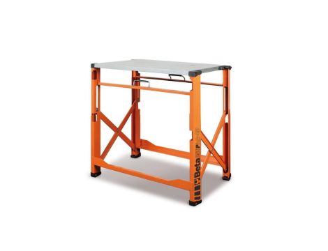 Stół roboczy składany c56p pomarańczowy