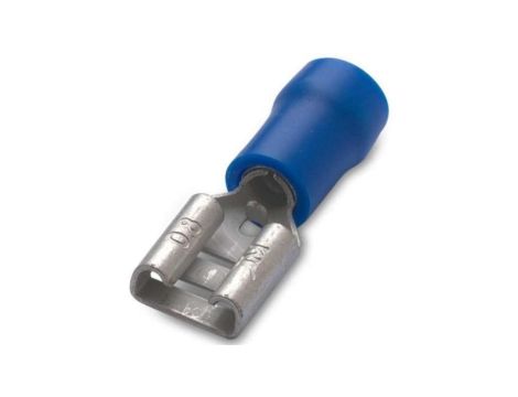 Końcówka nasuwka izo.nieb.2.5-6.3/0.8(25szt)zak 0.25-1.5mmm2