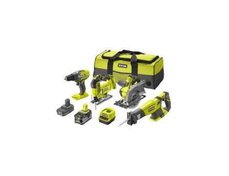 Zestaw elektronarzędzi akum. rkc184c-242s 18v 1*2.0ah 1*4.0a