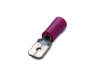 Końcówka wsuwana izo.czer.1.5-6.3/0.8(10szt)z: 0.25-1.5mm2