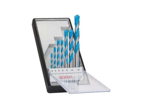 Zestaw wierteł multiconstruction 4,5,6,6,8,10,12mm 7szt.