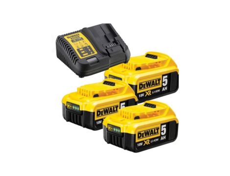 Ładowarka wielonapięciowa xr 3 akumulatory 5.0 ah