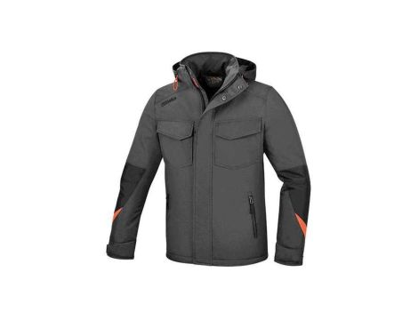 Kurtka robocza zimowa oxford 300d przeciwdeszcz.grafit r.xl