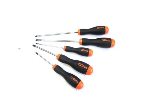 Zestaw wkrętaków płaskich i krzyżakowych easy 5szt