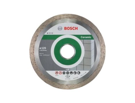 Tarcza diamentowa standard for ceramic 125*22.3*1.6