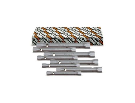 Kpl.kluczy rurowych dwustr.6-22mm 8 sztuk