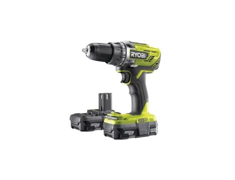 Wiertarko-wkrętarka aku. r18dd3-213s 18v 2*1.3ah one+