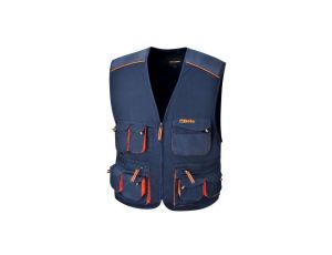 Kamizelka robocza easy z kieszeniami granatowa 7877e m