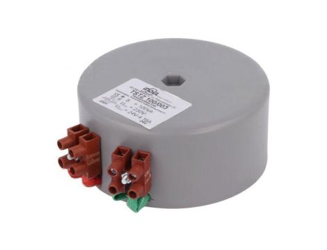 Transformator toroidalny 100VA 230VAC 24V 4,16A Ø 95mm IP00 TSTZ 100/003