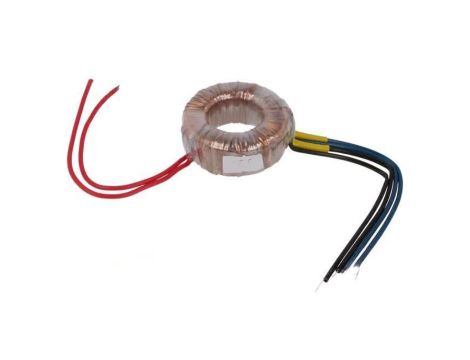 Transformator toroidalny 20VA 230VAC 8V 8V 1,25A 1,25A IP00 TST 20/002