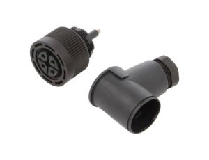 Złącze: M18 wtyk żeńskie 250V 4A IP65 PIN: 4 zacisk śrubowy SDOAJ040PLSFKPG