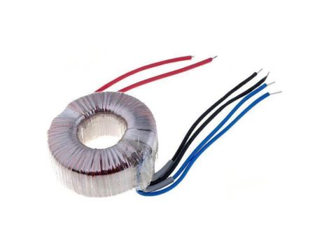 Transformator toroidalny 50VA 230VAC 12V 12V 2,05A 2,05A TST 50/004