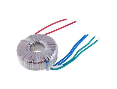 Transformator toroidalny 100VA 230VAC 10V 10V 5A 5A Ø 97mm TST 100/034