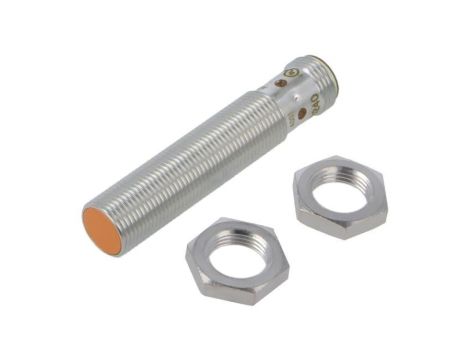Czujnik Indukcyjny Obudowa: M12 Zasięg: 4mm Wyjście: 1xPNP(NO) Złącze: M12 Zasilanie: 10-30VDC IP65/IP66/IP67/IP68/IP69K IFS240