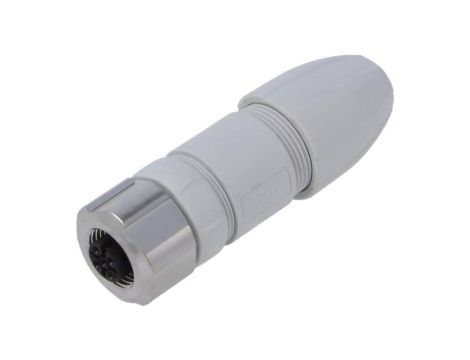 Złącze gniazdo do zarobienia Typ: M12 Gniazdo (proste, 5-PIN) Zaciski śrubowe IP65/IP67/IP68/IP69K EVF569