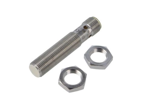Czujnik Indukcyjny Obudowa: M12 Zasięg: 4mm Wyjście: 1xPNP(NO) Złącze: M12 Zasilanie: 10-60VDC IP67 Do maszyn mobilnych (E1) IFM