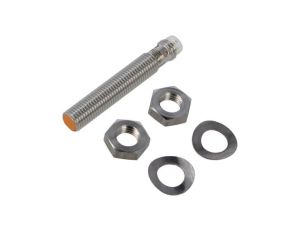 Czujnik Indukcyjny Obudowa: M8 Zabudowany (flush) Zasięg: 2mm Wyjście: 1xPNP(NO) Złącze: M8 Zasilanie: 10-30VDC IP67 IE5394