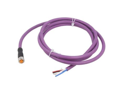 Złącze: M12 wtyk żeńskie PIN: 5 proste przewody 5m ADOGH050MSD0005C05