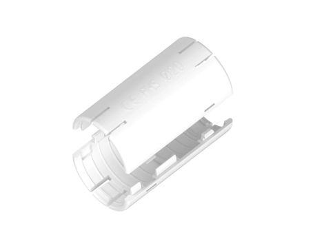 Łącznik składany prosty LSP 20 biały 3 sztuki do rur