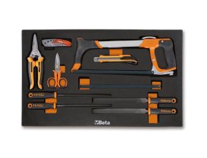 Zestaw 9 pilników i narzędzi w miękkim wkł.profilowanym