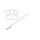 Przewód HookUp Wire linka Cu 26AWG PTFE biały 250V 30,5m 2843/19 WH005
