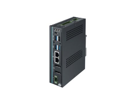 Zintegrowany komputer IPC na szynie DIN o niewielkich rozmiarach z procesorem Intel Atom x6413E 1.5GHz UNO-137-E23BA