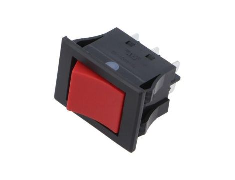 ROCKER DPDT Ilość Pozycji: 2 ON-ON 16A/250VAC 5A/72VDC IP67 JWLW22RCA