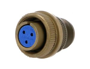 Złącze okrągłe wtyk na przewód -PIN 3 żeńskie 97 97-3106A-14S-1S