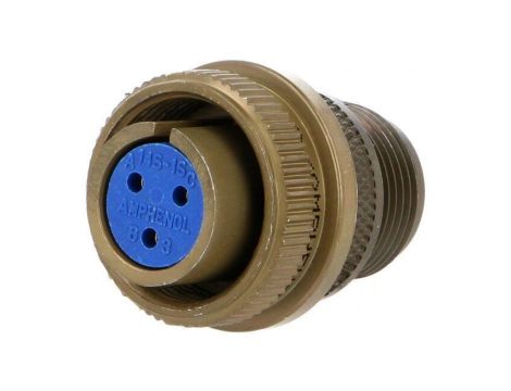 Złącze okrągłe wtyk na przewód -PIN 3 żeńskie 97 97-3106A-14S-1S