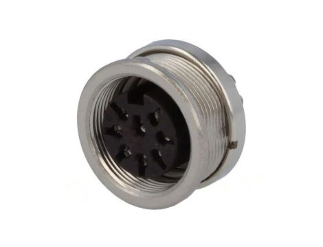 Złącze M16 gniazdo żeńskie -PIN 8 5A 100V C091A T3507000U