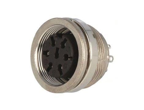 Złącze M16 gniazdo żeńskie -PIN 7 5A 300V C091A T3478000U