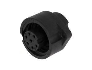 Złącze okrągłe gniazdo kołnierz (2 otwory) na panel -PIN 7 C01630G00610012