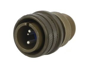 Złącze okrągłe wtyk na przewód -PIN 4(2+2) męskie 97-3106A-16-9P