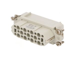 Złącze HDC wkładka stykowa żeńskie 10A 250V -PIN 25 25+PE C14610B0250002