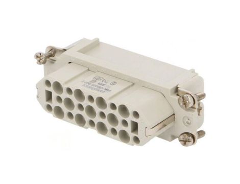 Złącze HDC wkładka stykowa żeńskie 10A 250V -PIN 25 25+PE C14610B0250002