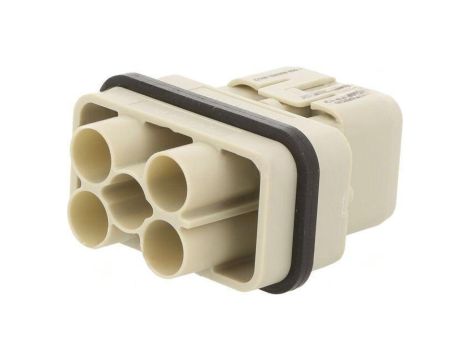 Złącze HDC moduł męskie 400V -PIN 6(4+2) 6+PE na przewód C14610A00650012