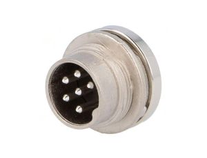 Złącze M16 gniazdo męskie -PIN 6 5A 300V C091A IP40 T3402000U