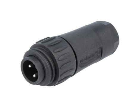 Złącze okrągłe wtyk na przewód -PIN 4 męskie zacisk śrubowy C01620H00311012