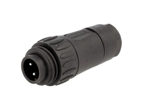 Złącze okrągłe wtyk na przewód -PIN 4 męskie zacisk śrubowy C01620H00310012