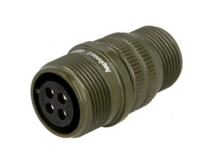 Złącze okrągłe wtyk na przewód -PIN 4 żeńskie MS/DS DS3101A 14S-2S