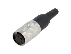 Złącze M16 wtyk żeńskie -PIN 4 5A 300V C091A T3301001U