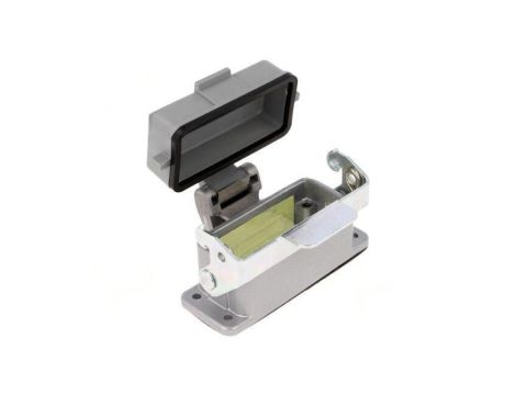 Obudowa do złączy HDC rozmiar A10 z zatrzaskiem z pokrywą C14610F0150032