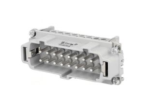 Złącze HDC wkładka stykowa męskie 16A 500V -PIN 16 16+PE C14610A0161021