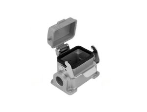 Obudowa do złączy HDC rozmiar E6 z zatrzaskiem z pokrywą C14610N0068071