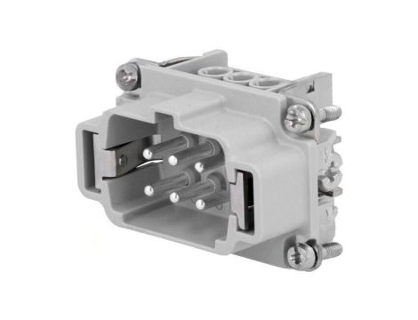 Złącze HDC wkładka stykowa męskie 16A 500V -PIN 6 6+PE C14610A0060021