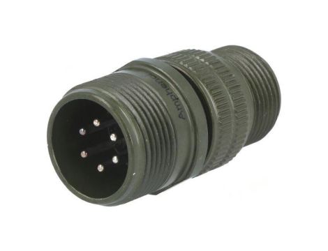 Złącze okrągłe wtyk na przewód -PIN 6 męskie MS/DS DS3101A 14S-6P