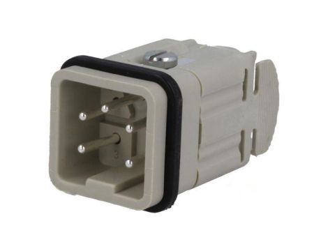 Złącze HDC wkładka stykowa męskie 10A 230V -PIN 5 4+PE C14610A0040024