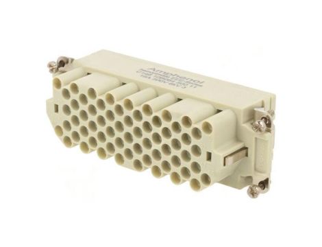 Złącze HDC wkładka stykowa żeńskie 500V -PIN 64 64+PE C14610B06450011