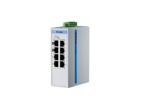 ProView,8-port 10/100Mbps Ind. Switch,-40~75℃ EKI-5528I-AE